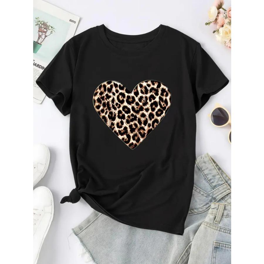 Casual Short Sleeved Printed T-shirts Polyester Oversized 3D Top Pattern T-shirt for Men Comfortable Summer Round Neck