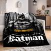 1pc Batman Flannel Throw Blanket Lightweight Soft Warm All Season Blanket for Sofa, Bed, Travel, Camping L1024141