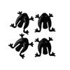 10pcs Jumping Toy Finger Pressing Plastic Jumping Frogs Bouncing Frog Toy Goody Bag Fillers Gift for Kids Toddler Birthdays Party