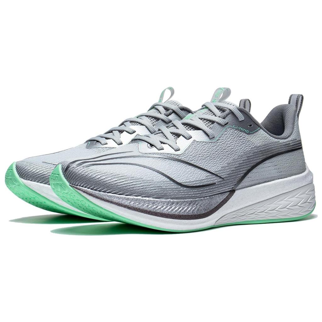 New LiNing Red Hare 6 Pro Wear Resistant Low Top Running Shoes Men's Gray ARMT013-14