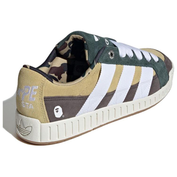 BAPE x adidas LWST Sand Unisex Sneaker Tan Cloud-White Core-White IE6118