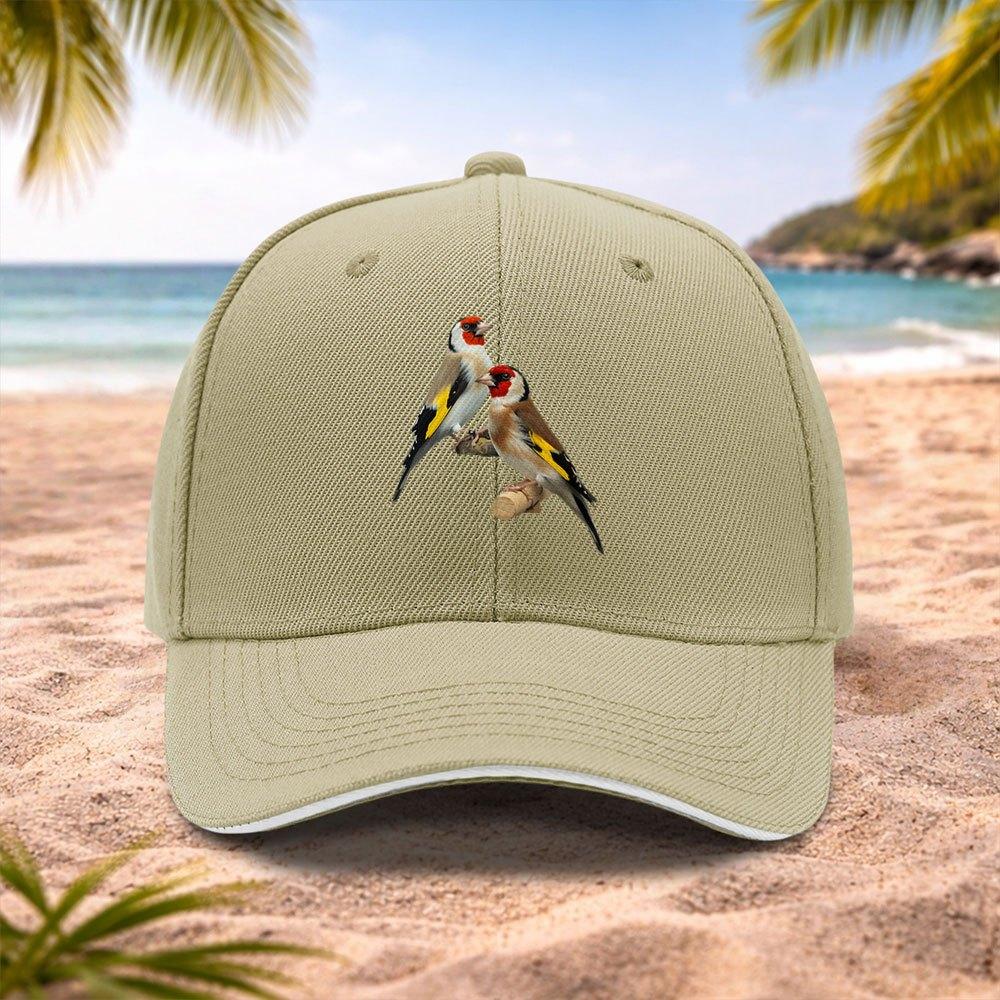Goldfinch Adjustable Baseball Cap for Unisex  Women  Lightweight Unisex Hat with Switchable Closure Machine Washable