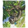 JQ Licensing Family Sloth Supersoft Blanket