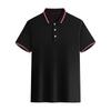 Zhi Nai Fashion Cotton Unisex Short Sleeve Polo Shirt