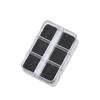 Multi-Color Mini Steel Beads for Nail Art - Silver, Gold & Rose Gold, 6 Sizes