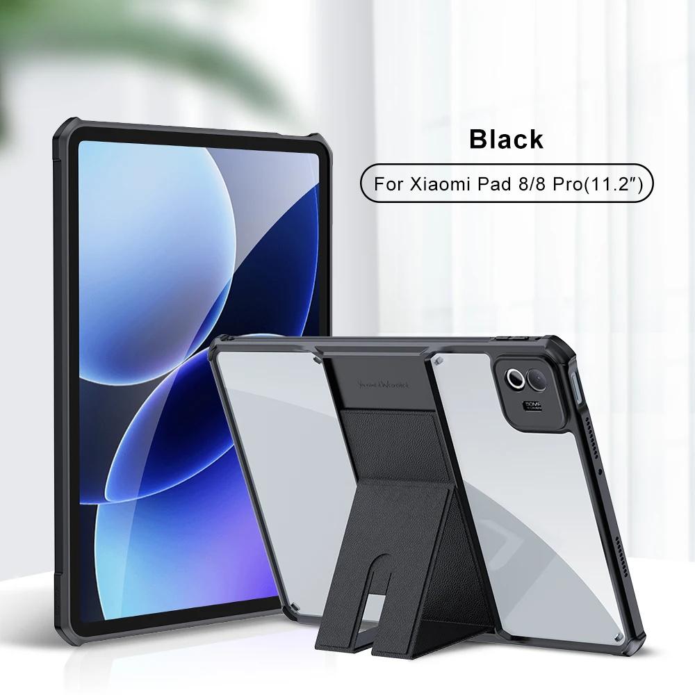 Case For Xiaomi Pad 5 6 7 Ultra 8 Pro Redmi Pad SE Pad 2 Pro Mi Pad 6S Pro 12.4" Tablet Cover Airbag Shockproof Invisible Magnetic Bracket Holder