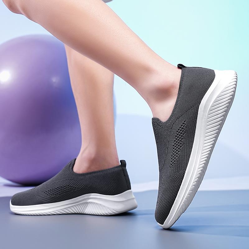 Breathable Mens Socks Shoes Sports Running Shoes Khaki Grey Fitness Walking Sneakers Gym Outdoor Youth Light Weight Shoes