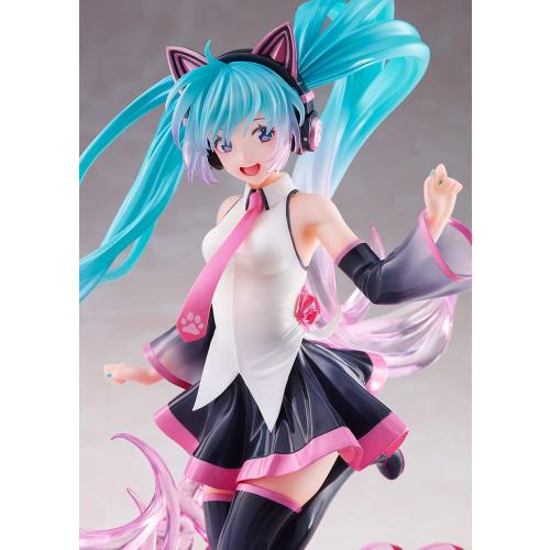 Taito Hatsune Miku Birthday 2021 AMP Figure ~Happy Cat Ver.~