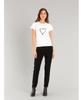 agnes Sarajevo Heart SAE0 TS Size White b. T-Shirt Women's 3(L)