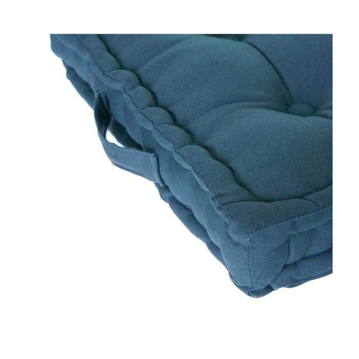 Coussin De Sol - Horizon - 40 X 40 Cm - Coton Recyclé - Non Déhoussable - Intérieur