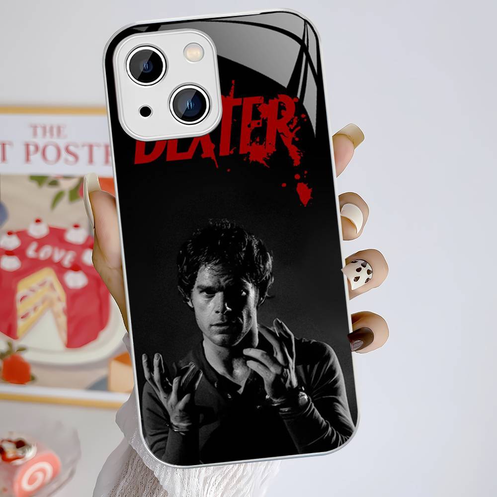 Dexter Morgan Tempered Glass For Iphone 14 13 12 11 Pro Mini XS MAX 14Plus X XS XR Cover