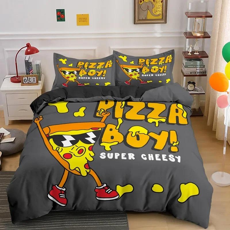 

Игра Пицца Король Королева Пододеяльник Мультяшный Геймпад Скейтборд Постельное Белье Молодежный Крутой Наушники Wifi Полиэстер Пододеяльник 70x133cm 2pcs
