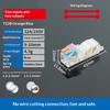 Mini Quick Terminal Block Fast T Type Wire Connector Electric Splice Crimp Non Destructive Without Breaking Cable Insulated Lin