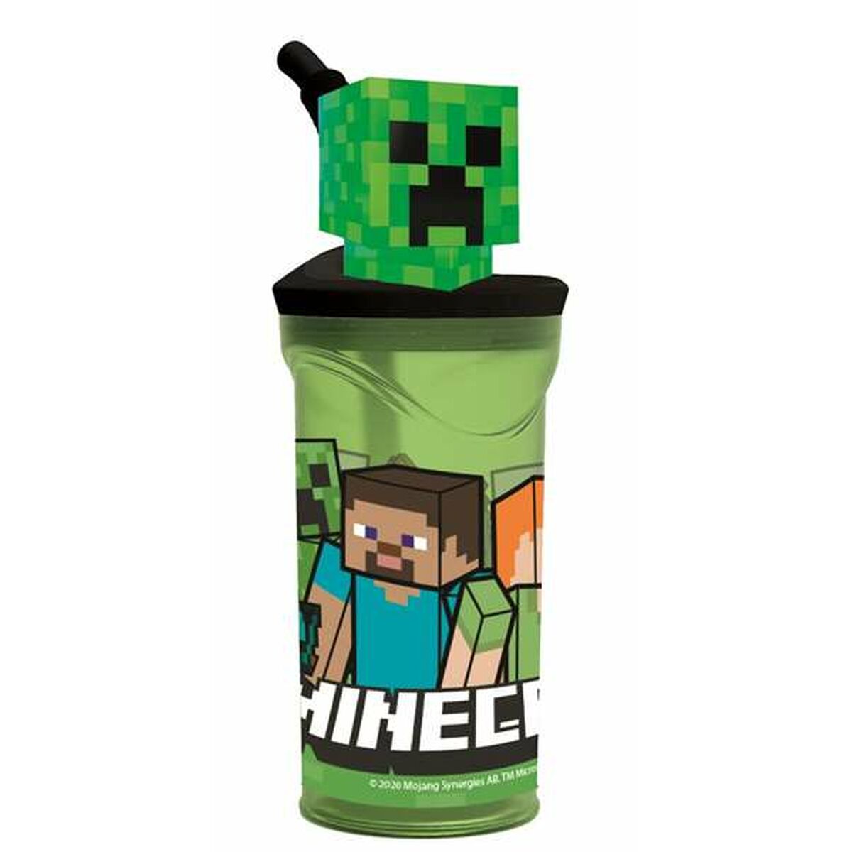 

Пластиковая бутылка для воды Minecraft 360 мл