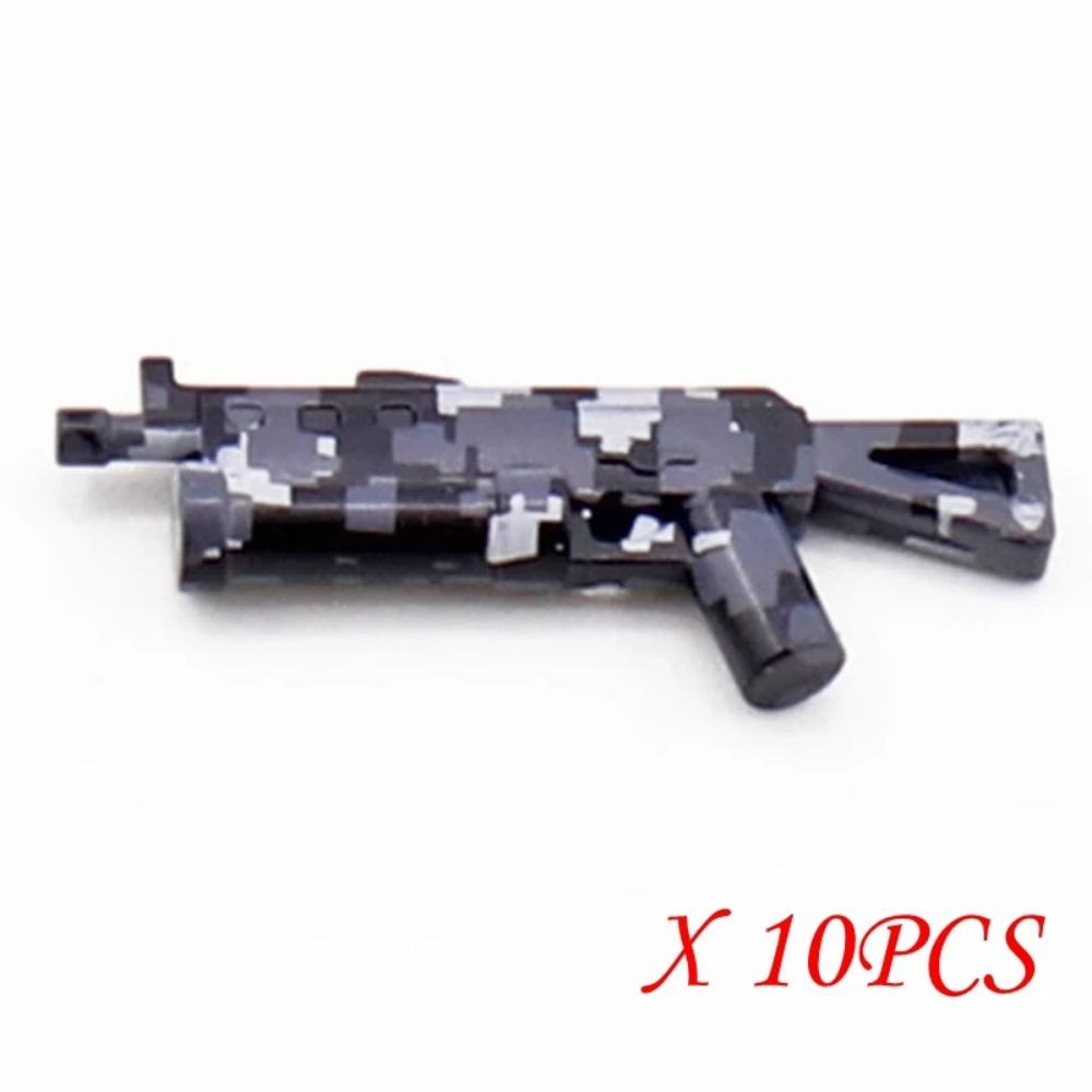 Låsbar Militær MOC Våpenveske Våpen Hunder Fallskjerm Byggeklosser Leker For Barn med Militære Låsbare SWAT Leker