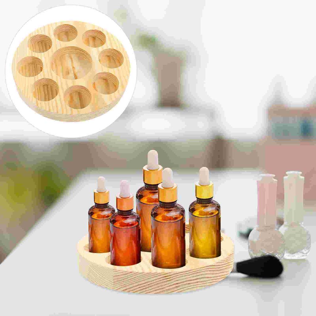 Perfume Shelf Organizer Essential Oil Display Stand Nail Gel Polish Portable Case