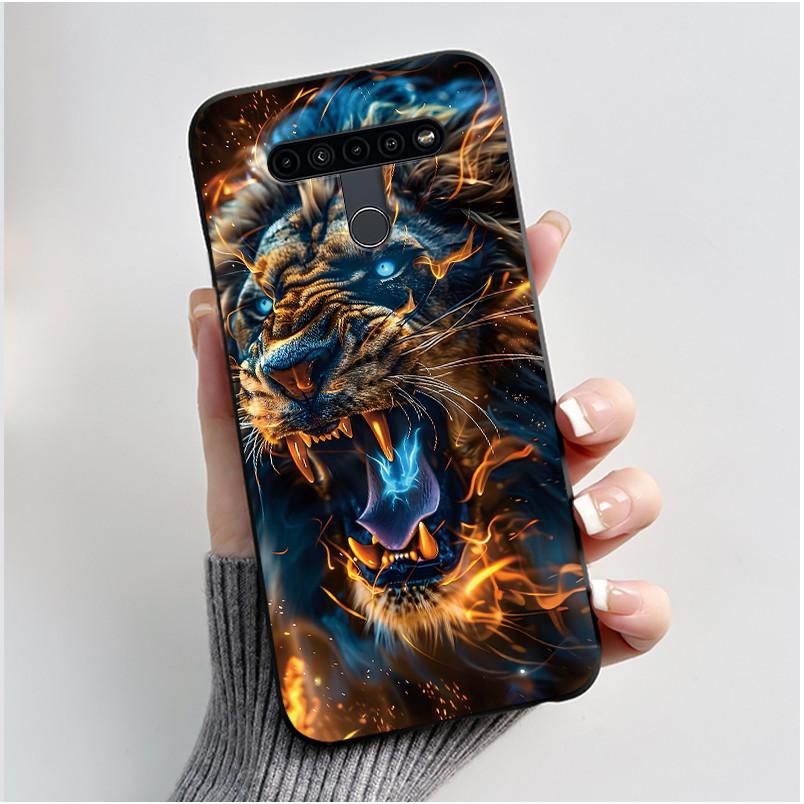 Casing For LG K41S K51S LM-K410 LM-K510 Super-Thin Slim Case Luxury Cute Cool Boys Girls Black Matte Soft Silicone Back Cover