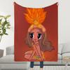 Karol G Tropicoqueta Blanket Soft Warm Furry Throw Super Kids Toys Bed Sofa Car Cradle