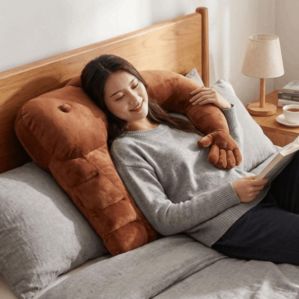 Hunky Chest Arm Pillow Throw Pillow Body Shape Pillow Creative Partner Pillow  Home Decor