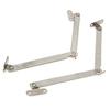 2pcs/Set Stainless Steel Cabinet Cupboard Furniture Doors Close Lift Up Stay Support Hinge Kitchen Long Service Life