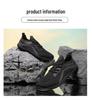 New Unisex Plus Size Flyknit Wide Toe Barefoot Hiking Sneakers - Breathable, Non-slip, Flat Bottom.