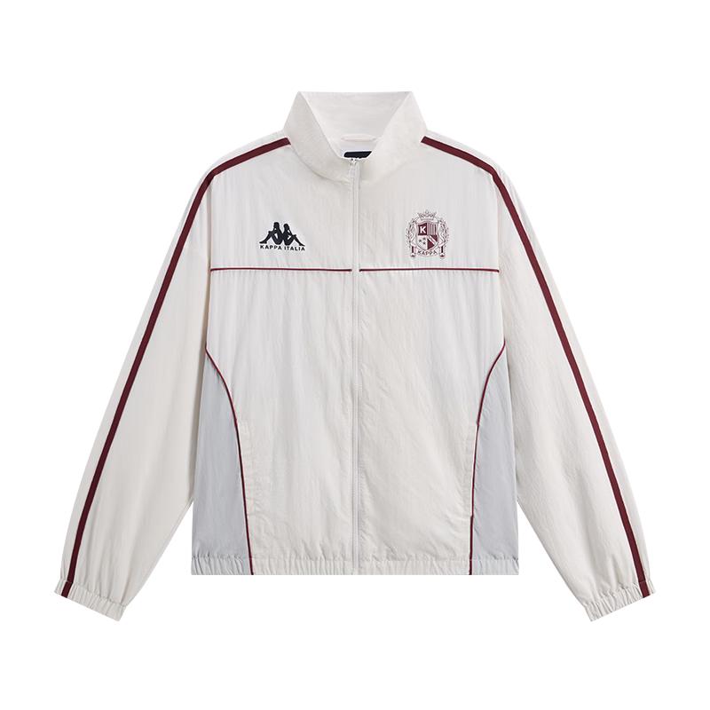 Kappa 2026 Retro Color-Block Stand-Collar Jacket