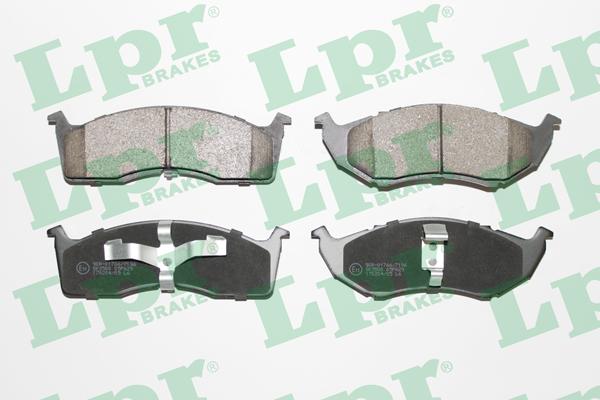Lpr Brake Pads 05P629 Rozmiar 05