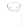 New Multi-layer Pearl Tassel Waist Chain for Women Sweet Temperament Versatile Dress Cheongsam Simple and Fashionable Waist Chain