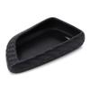 Black Carbon Fiber Pattern Silicone Key Fob Cover For -up Toyota Supra GR