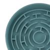 Tigela Alimentadora Lenta de Silicone para Animais Redonda Anti-Engasgo Tapete de Lamber Ventosa Diminuir a Alimentação Tigela de Comida para Cães de Raças Pequenas Médias Grandes