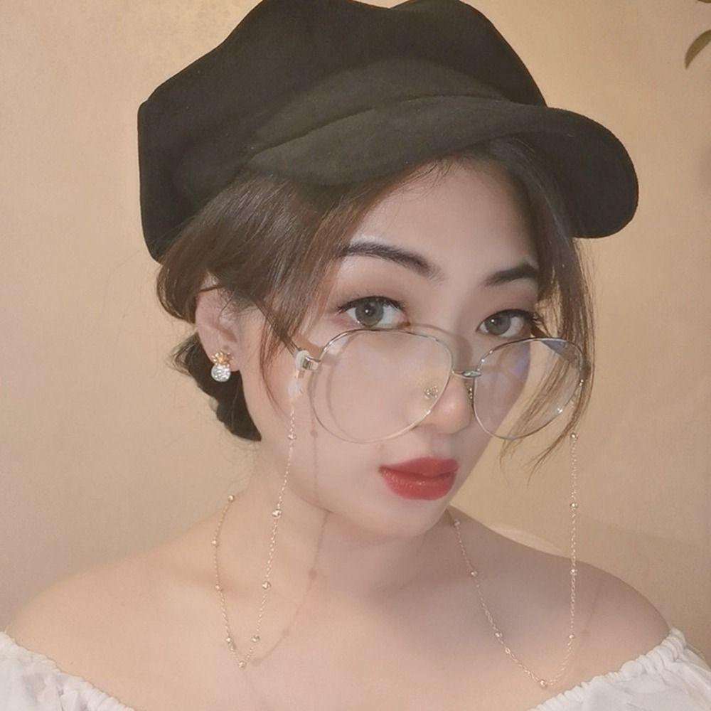 Beads Chain Anti-lost Mask Lanyard Spectacle Cord Sunglasses Chains Metal Glasses Chain Mask Chain