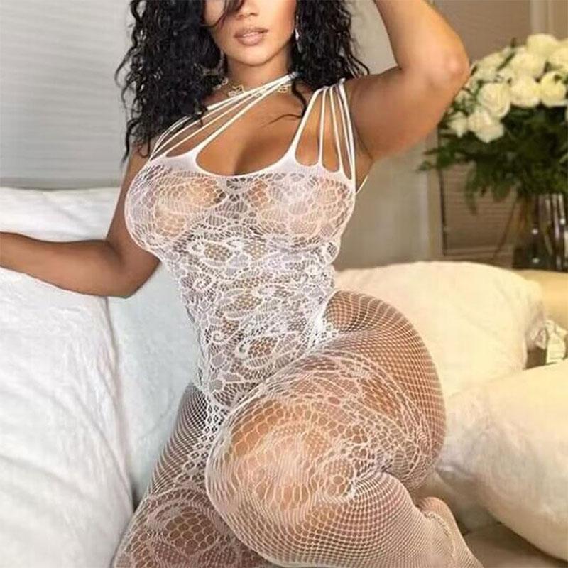 Porn Sex Suit Body Stockings Lingerie Woman Fishnet One-piece Full Bodystockings 18 Hot Girls In Sexy Tights Crotchless Bodysuit