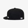 New Era New York Yankees Basic Fitted Cap Black White 11591127