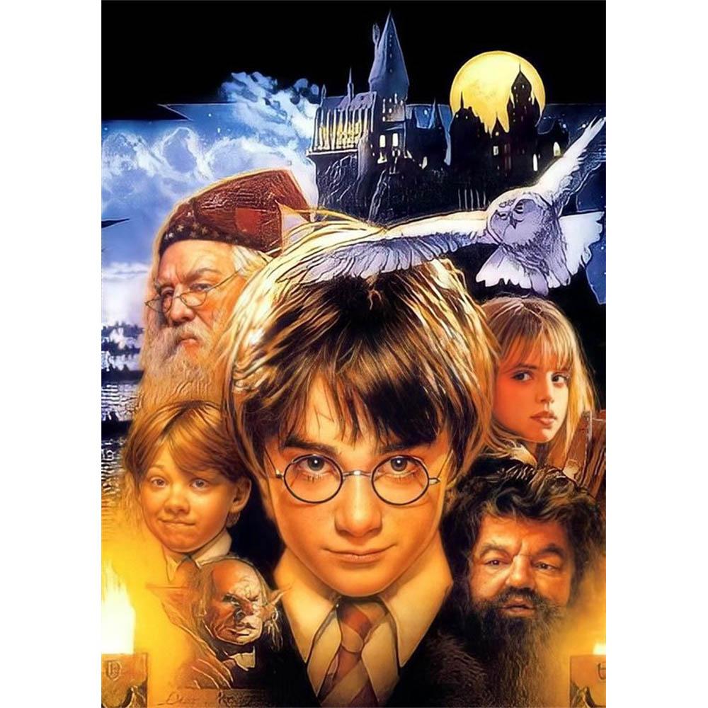 Harry Potter Movie Classic Diamond Painting Cross Stitch Mosaic Embroidery Pattern Puzzle Home Decor 5D DIY Art New Kids Gift