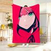 Cartoon Pattern R-Red Hood Girls Throw Soft Warm Throw Blanket for Bedroom Living Room Bed Travel Camping Picnic Gift