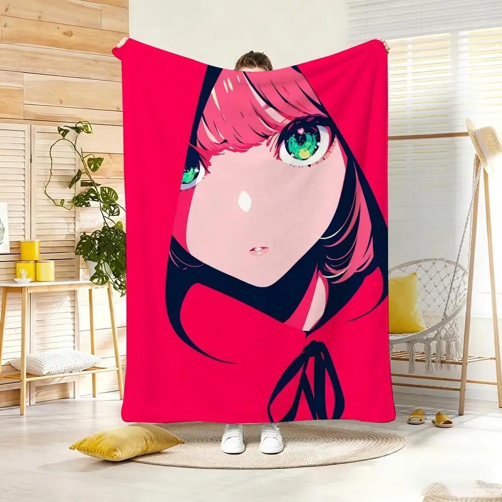 Cartoon pattern R-Red Hood Girls Throw Soft Warm Throw Blanket for Bedroom Living Room Bed Travel Camping Picnic Gift