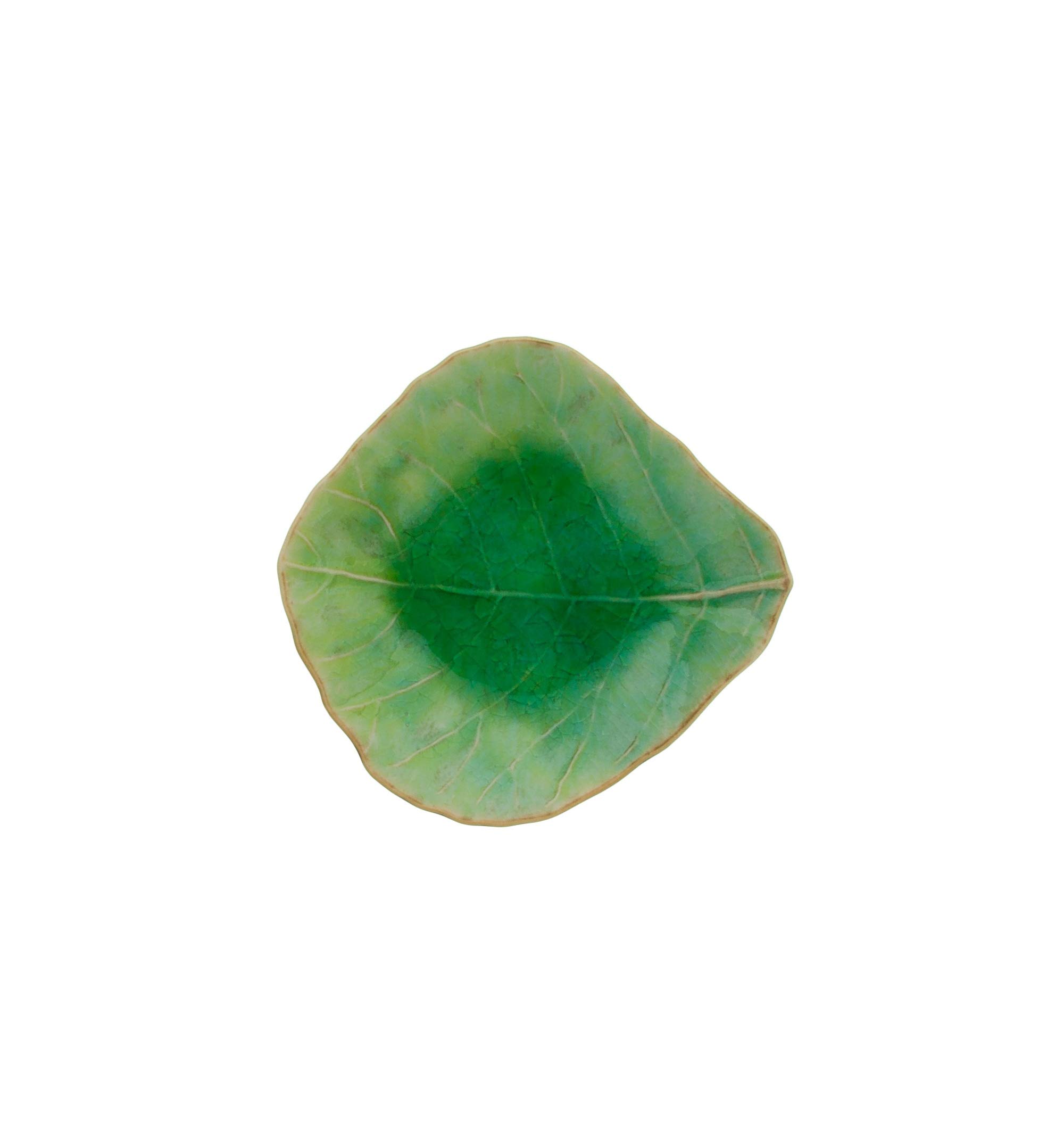 

Officially Imported Costa Nova Riviera TOMATE Green Dish, Approx. 11cm, Microwave and Dishwasher Safe, VEP111TO