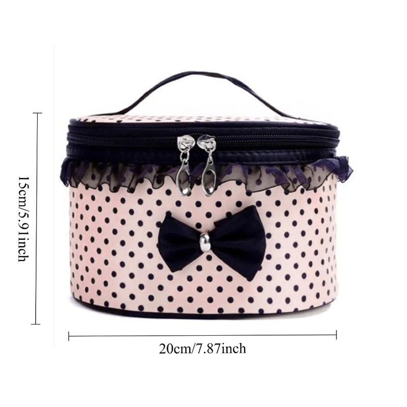 Tragbare Reise-Toilettenartikel-Make-up-Kosmetiktasche, Organizer-Halter, Handtasche