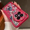 Luxury Retro Dark Floral Pattern Case For OnePlus 15 13 13T 12 Shockproof Bumper Soft Silicone Cover For Oneplus Nord 5 13R 12R 11R 5G