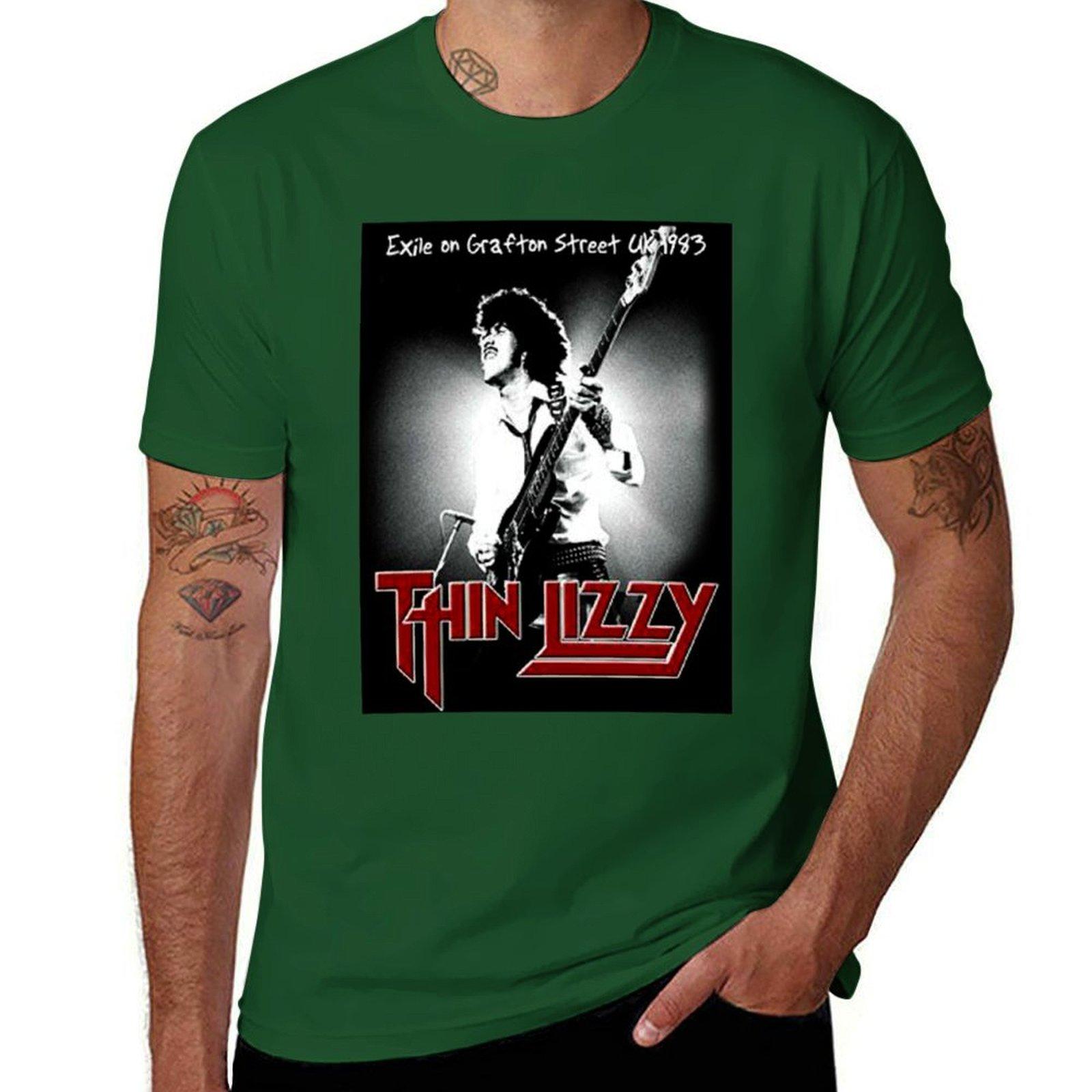 

Thin Lizzy Classic T-Shirt sports fans blanks mens t shirt graphic 4XL
