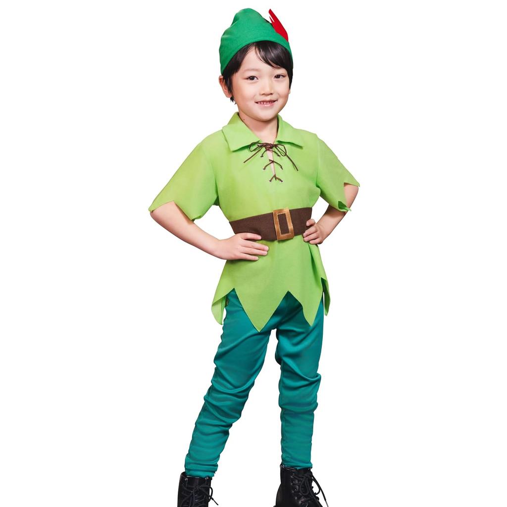 Clearstone Cosplay Halloween Fantasy Junge Kinder 120cm Grün