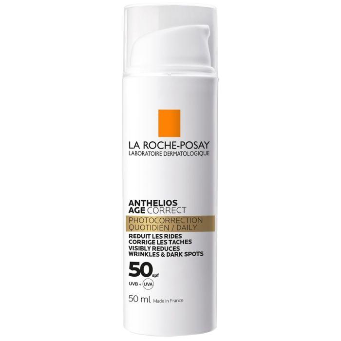 La Roche-Posay Anthelios Âge Correct Soin Solaire Quotidien Photocorrection Spf50 50 ml