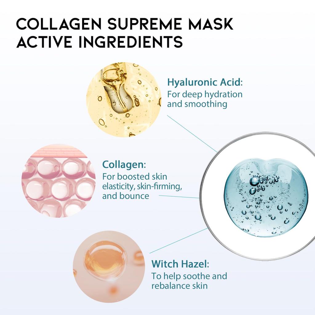 Face Korean Cosmetics Easy Skincare with Daily Face Mask Individually Hyrating Brightening Nourishing Rejuvenating Large-Capacity Masks, #OOTD