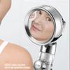 Turbocharged Shower Head 3 Mode High Pressure Adjustable Filtering Rainfall Shower For Home Bathroom