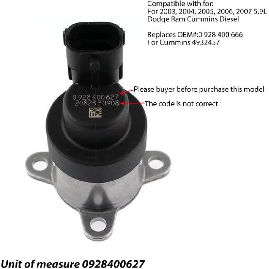 Fuel Control Actuator for Dodge Cummins Diesel 5.9L 2003-2007