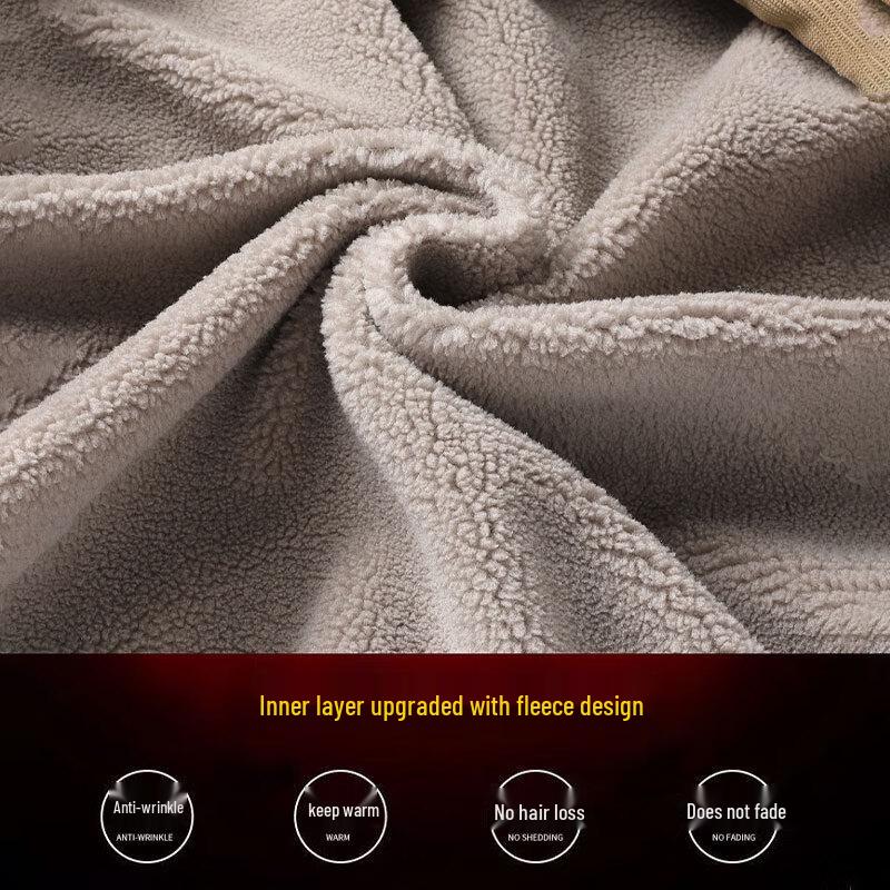 Men's Sherpa Fleece Lined Padded Jacket