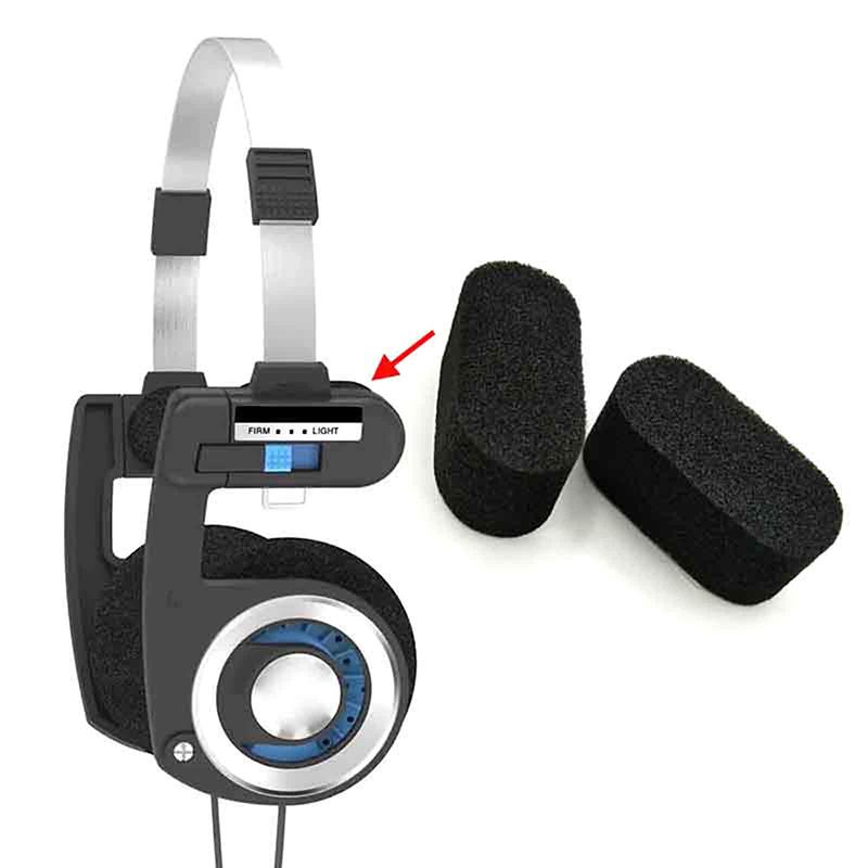 1/2/3Pair Foam Ear Pads Cushions Headband With Double-Sided Tape For Headphones Sponge Replacement Cushions Covers