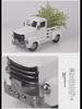 Hot-Selling Classic Christmas Pickup Truck Iron Decoration Model