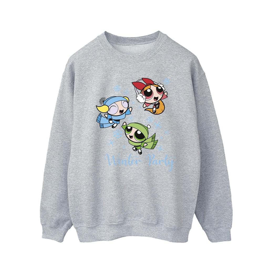 The Powerpuff Girls Mens Girls Winter Party Sweatshirt