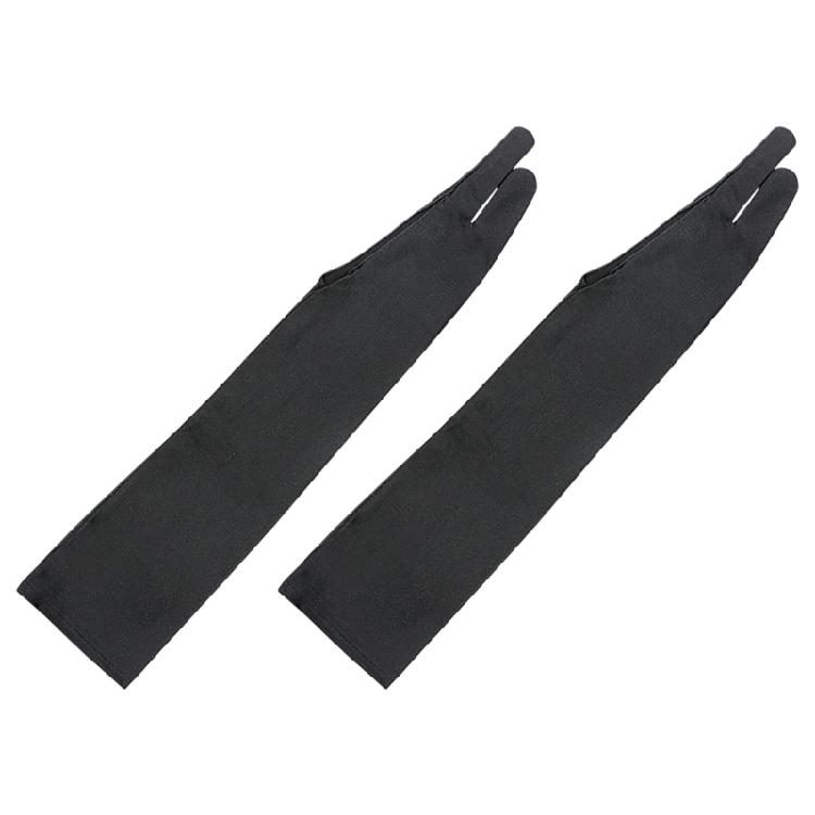 

1 Pair Protective Long Sleeve Gloves Children Adults Art Crafts Anti Dirt Comfortable Glove Practical and Tear Resistant L чёрный